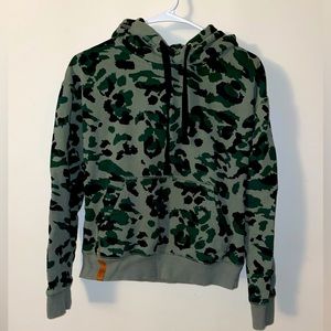 Leopard Camo Ampersand Ave Hoodie